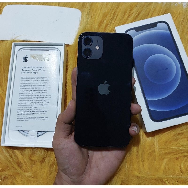 IPHONE 12 64 IBOX RESMI SECOND