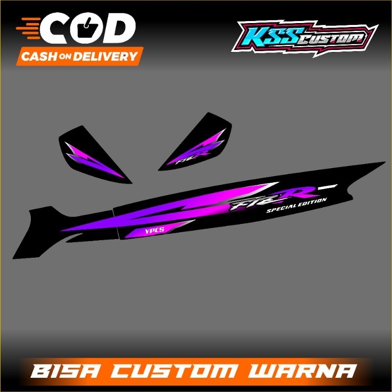 striping fizr variasi custom fizr full clutch - striping fizr sporty striping fizr custom