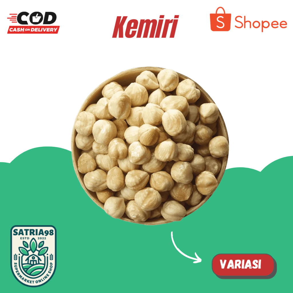 

Kemiri bulat (PREMIUM) kualitas bagus