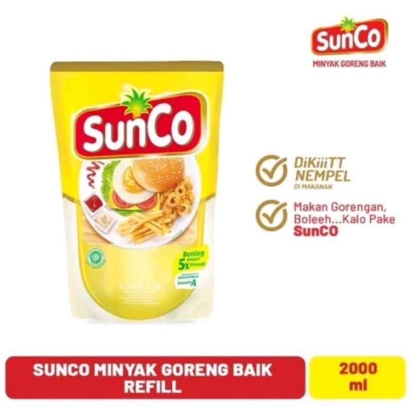 

Minyak goreng sunco 2 liter