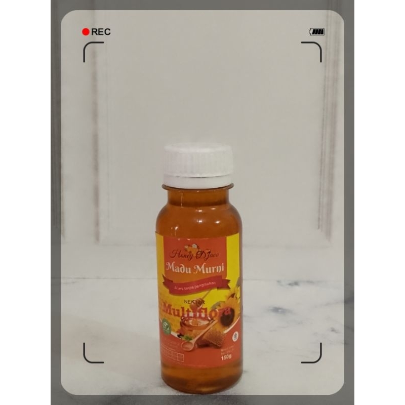 

Madu Hutan Asli LULUS UJI LAB Madu Murni 100% Multiflora Raw Honey Ukuran 150Gram