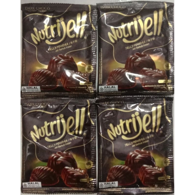 

NUTRIJELL Jelly Powder Dark Choco 24gr