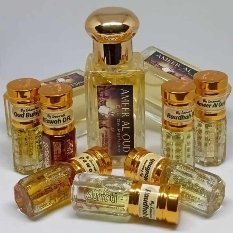 Parfum Roll On 3ml by Surrati Qurban Banafa Arabian Parfum Parfum Sholat