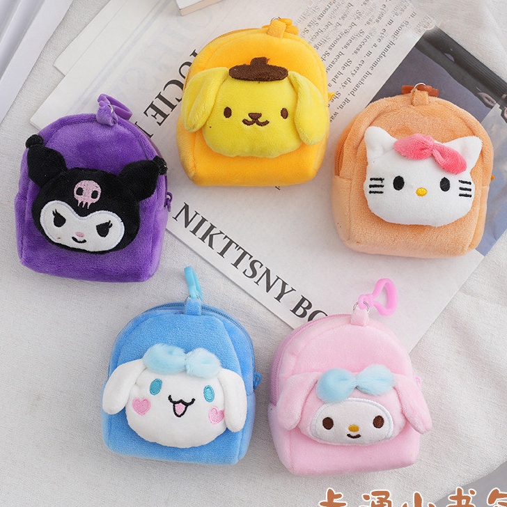 Beli Dompet Koin Sanrio Cinamorol Kuromi Melodi Pompurin Dompet Kecil Lucu