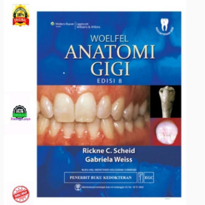 {Original}.  WOELFEL ANATOMI GIGI EDISI 8 - Rickne C. Scheid