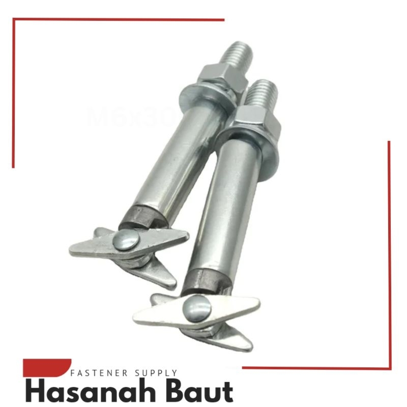 [10 Pcs] Dynabolt Hebel M8x80MM