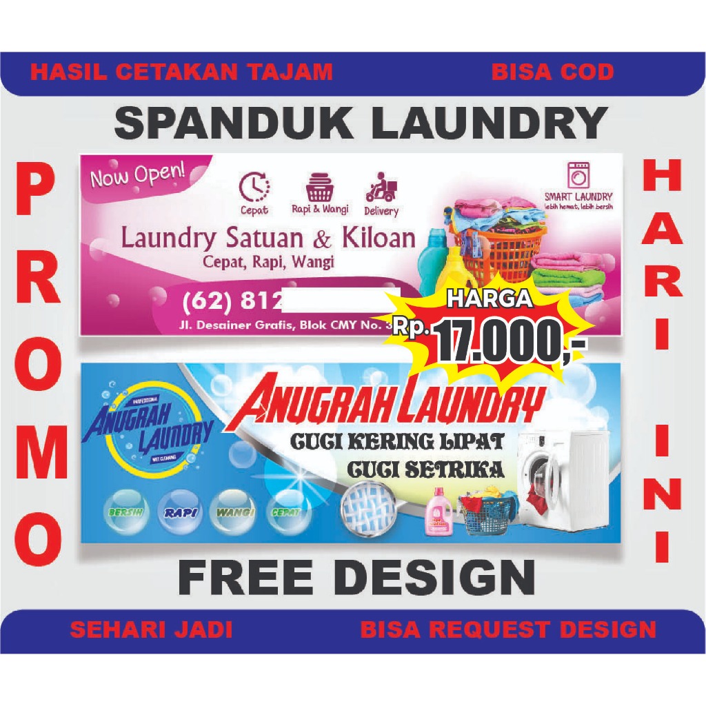 SPANDUK LAUNDRY FREE DESIGN