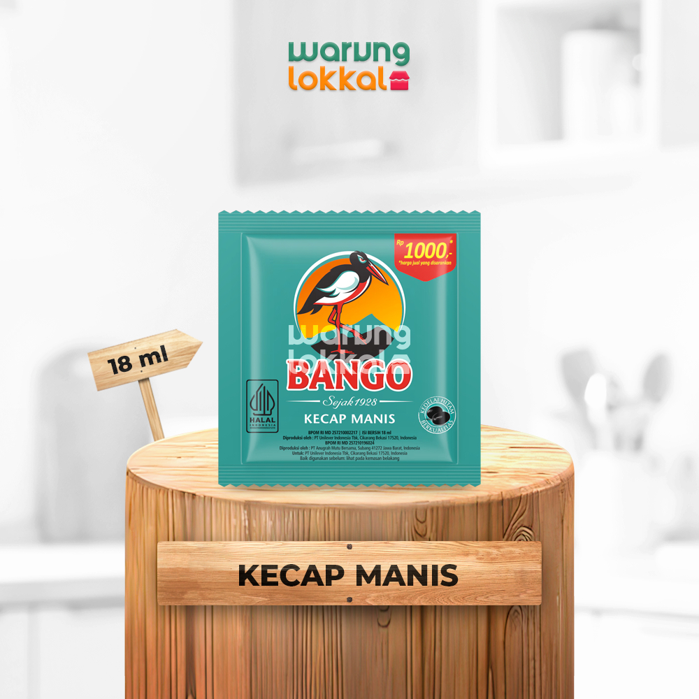 

Bango Kecap Manis 18ml - Warung Lokkal