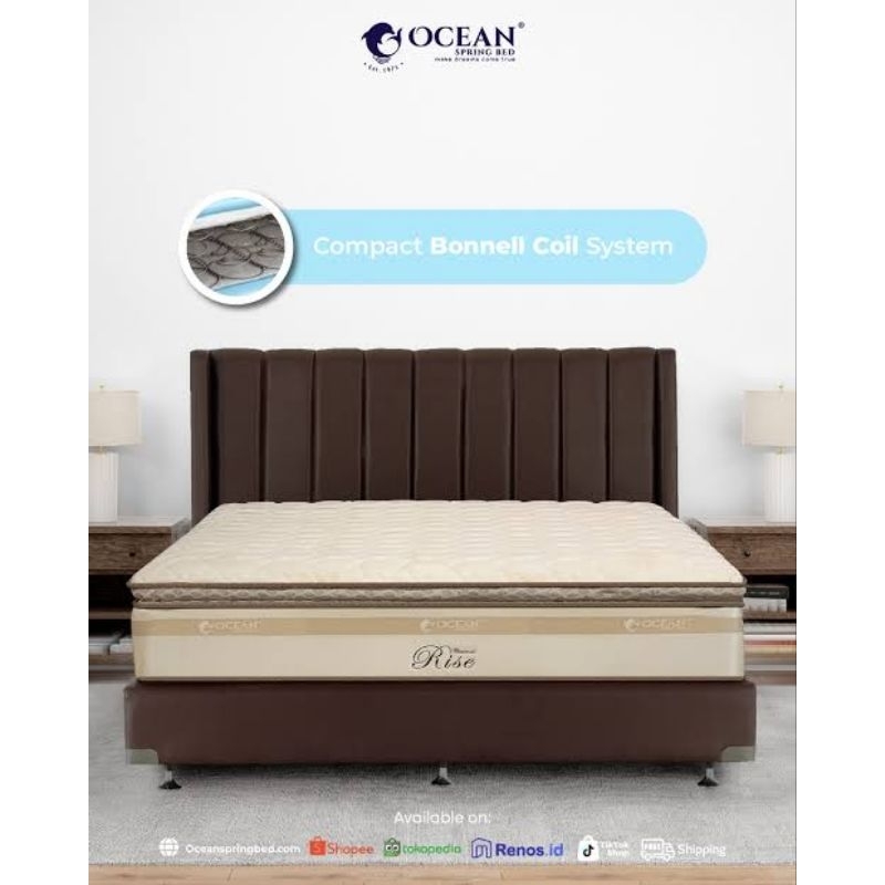 Kasur Springbed Ocean Classical Rise 180 x 200