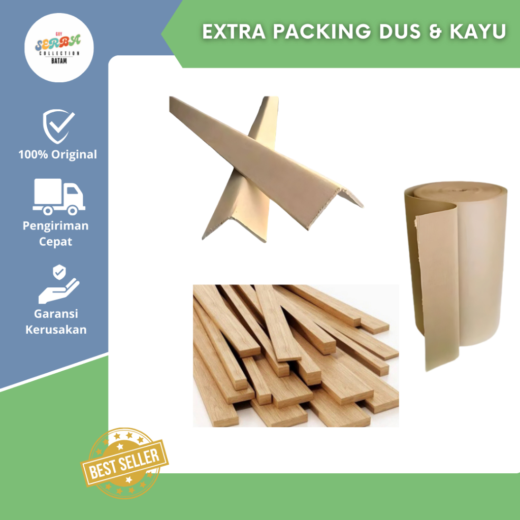 

PACKING KARDUS TAMBAHAN UNTUK WPC/SPC/WALLBOARD/KISI KISI/ KARDUS DOUBLE EXTRA