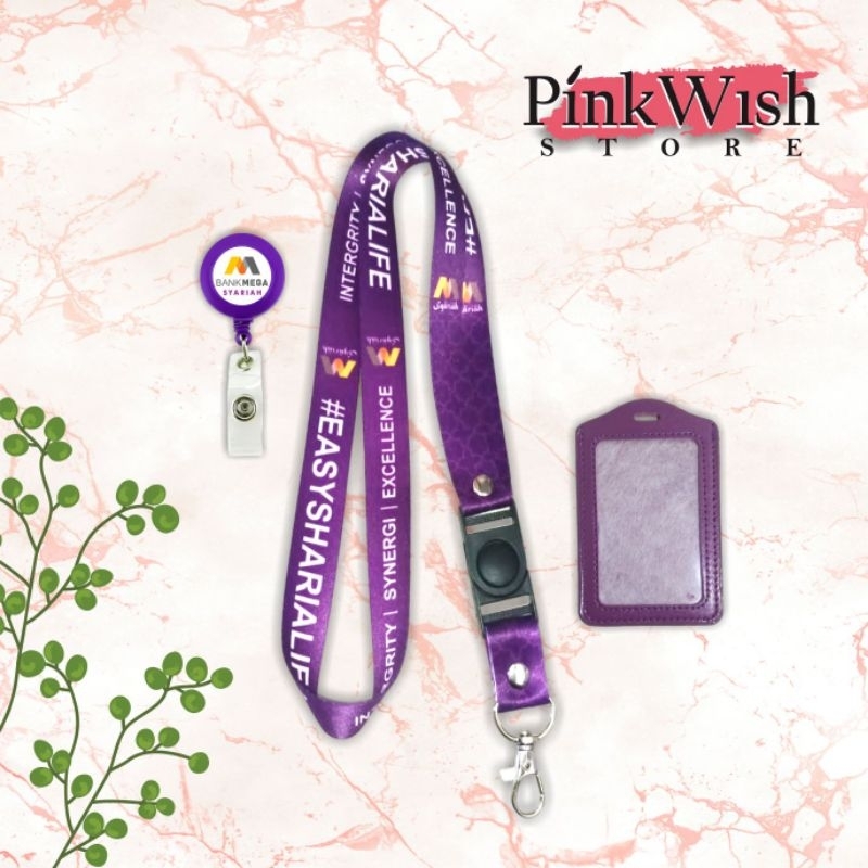 

Tali idcard Mega Syari'ah ungu / lanyard Mega Syari'ah [READY STOCK] TERMURAH !!! Beli Eceran Rasa Grosir