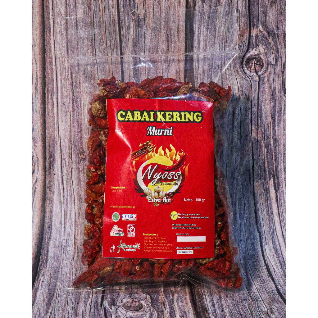 

Cabai Rawit Kering 200 gr