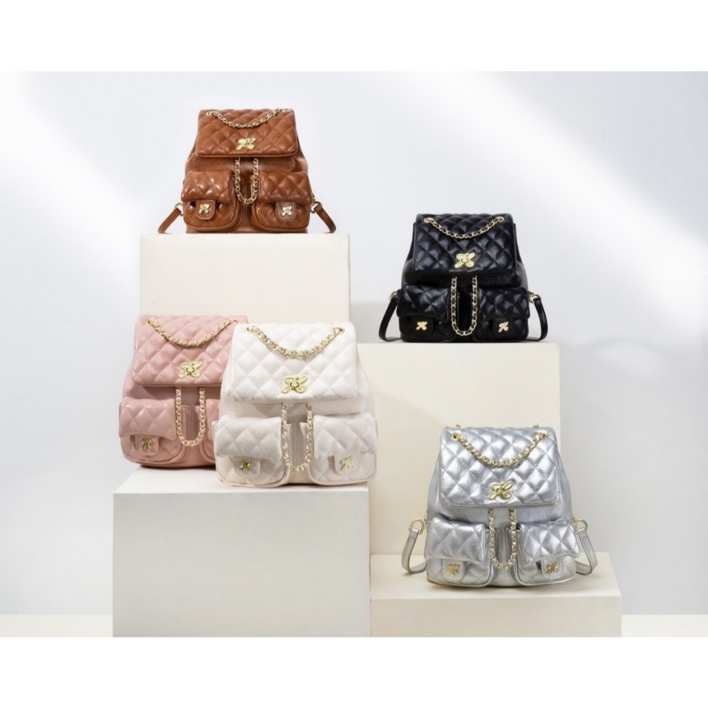 JIMS HONEY MOKA BACKPACK Tas Ransel Wanita Cewek Jimshoney Trendy Elegan
