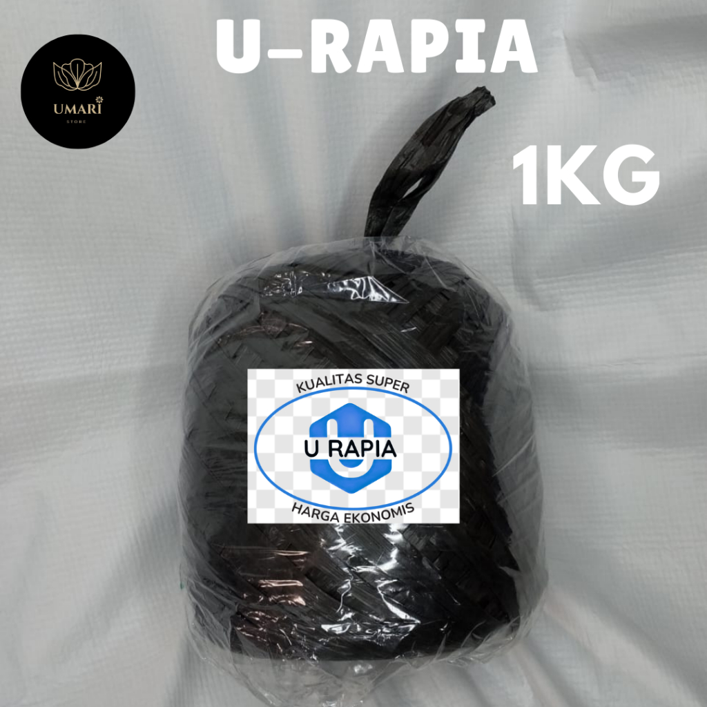 

Tali Rapia Hitam 1kg Harga murah dan Ekonomis Tali plastik untuk ikat barang