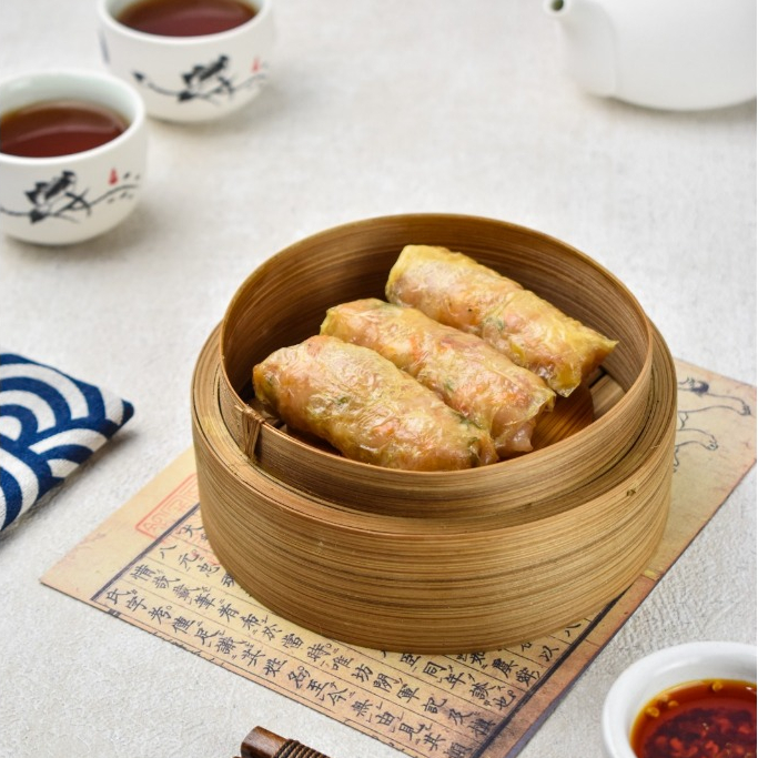 

Lumpia Ayam Kulit Tahu isi 25 pcs (Frozen) FREE SAOS SAMBAL