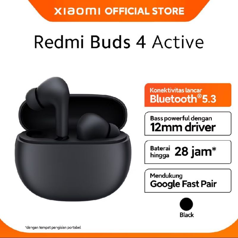 Redmi Buds 4 Activa, headset bluetooth