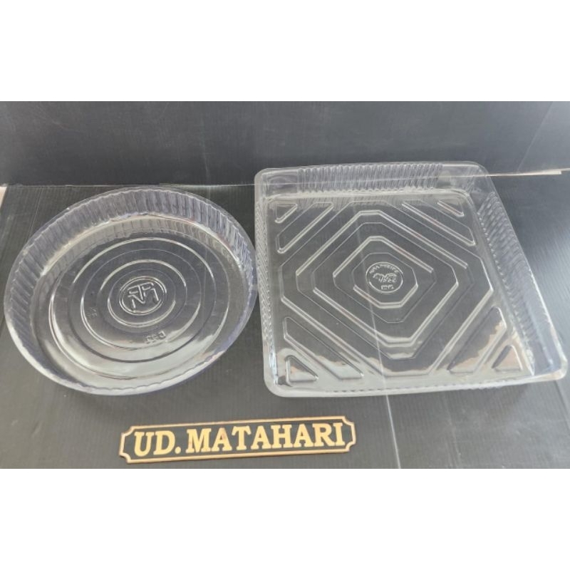 Tray Mika Sekat 9 Puding / Mika Alas Sekat Puding / Mika Alas Puding Kotak 28cm / Mika Alas Puding B