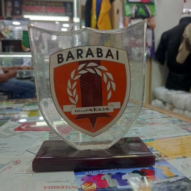 PLAKAT BARABAI MURAKATA BAHAN RESIN / PLAKAT KENANG-KENANGAN / PLAKAT PENGHARGAAN