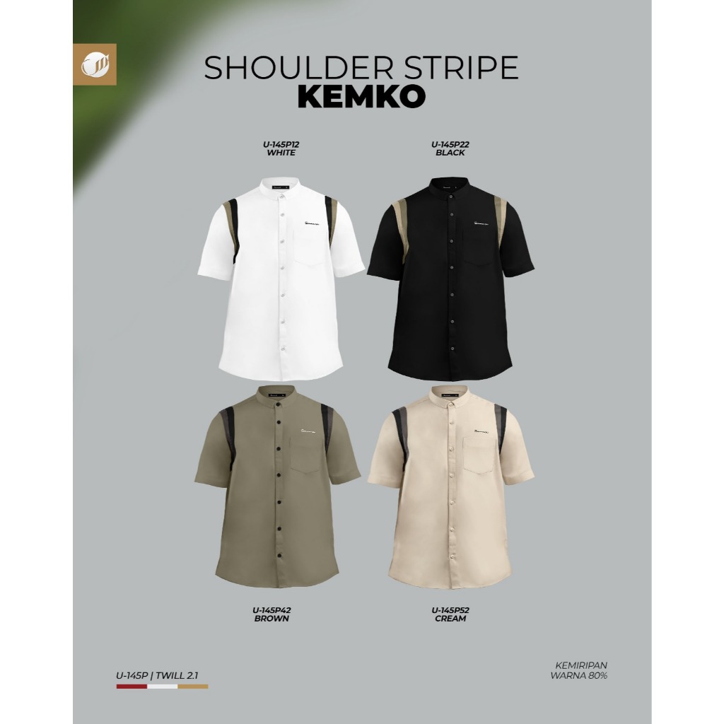 * SAMASE KEMKO SHOULDER LENGAN PENDEK U145P