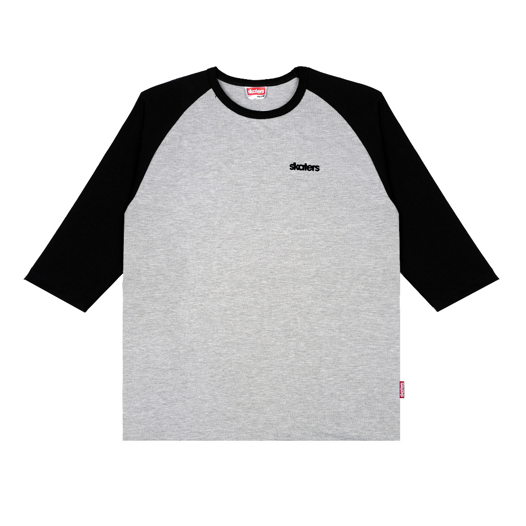 Skaters T-Shirt Raglan Reborn XF034 Misty Black