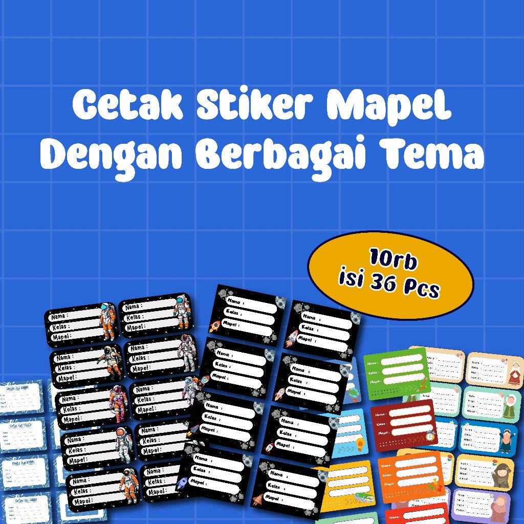 

Stiker Mapel - Stiker Mata Pelajaran