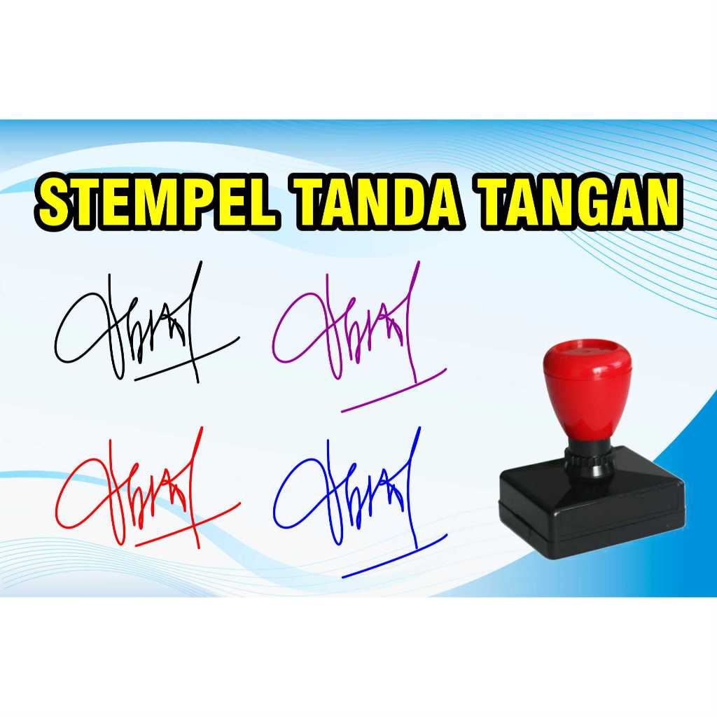 

Stempel Tanda Tangan