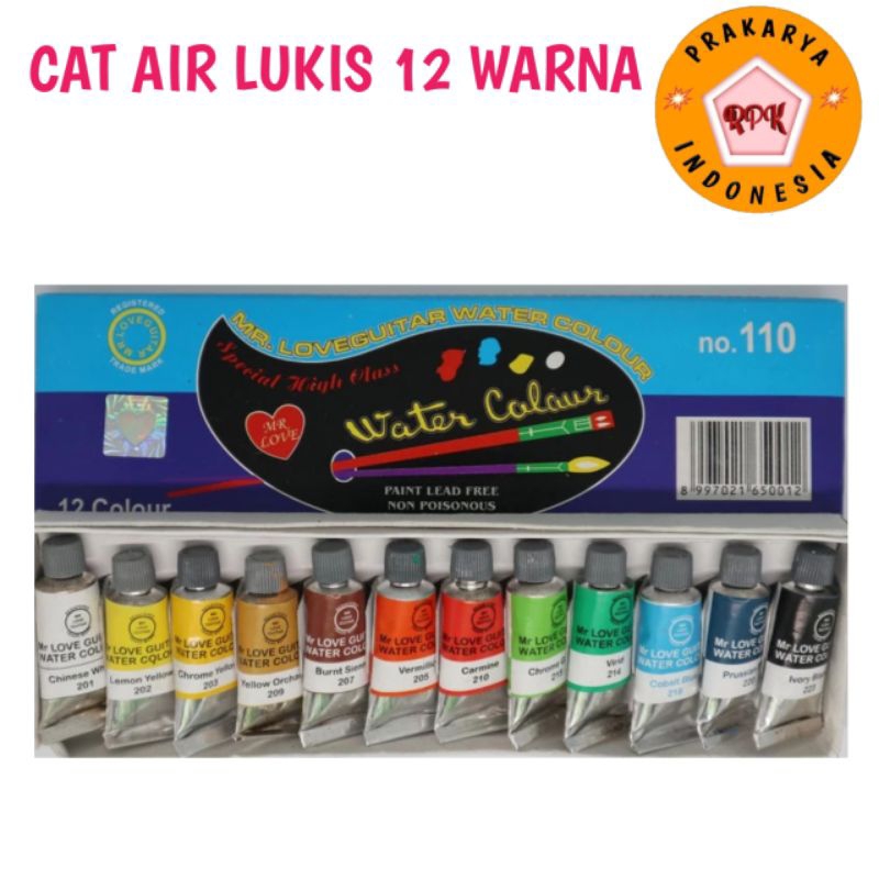 

Cat air 12 warna water colour