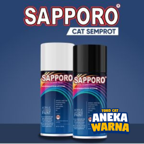 Sapporo Acrylic Lacquer Paint Warna Standar, Dasaran, dan Clear - 740