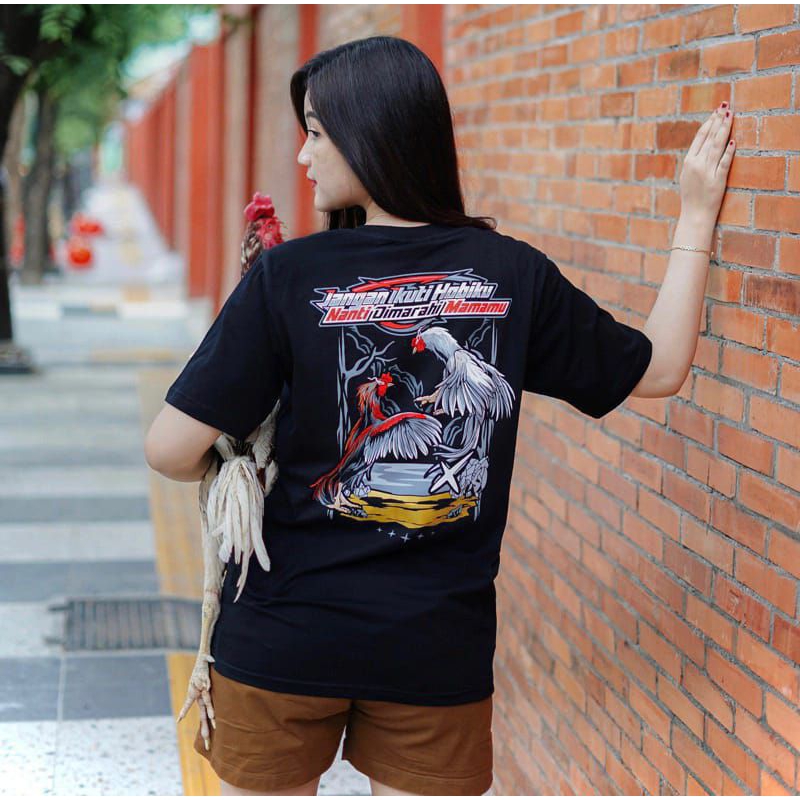 Kaos Ngabar Bosku /Baju T-shirt Jangan Ikuti Hobiku /Kaos Distro Unisex ~Free Stiker