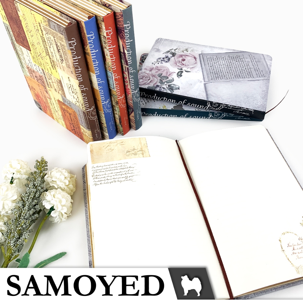 

SAMOYED NBMR-A Buku Tulis / Catatan / Agenda / Jurnal / Notebook / Diary / Journal Aesthetic / Esthetic / Classic / Vintage Hardcover A5