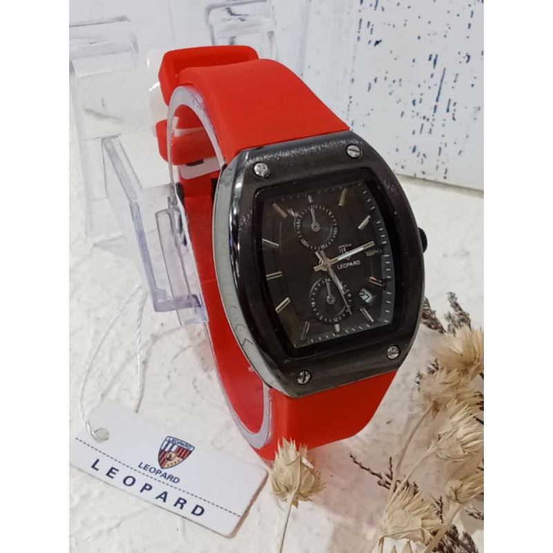 JAM TANGAN WANITA CASUAL LEOPARD