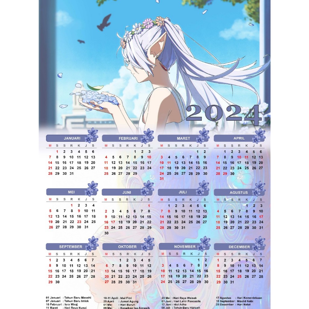 

Kalender Bergambar Anime 2025 - Anime Kalender 2025 Masehi