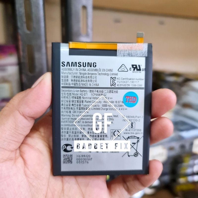 Baterai Batre HQ-S71 Original HP Samsung Galaxy M11 SM-M115F Battery Batrei Tanam