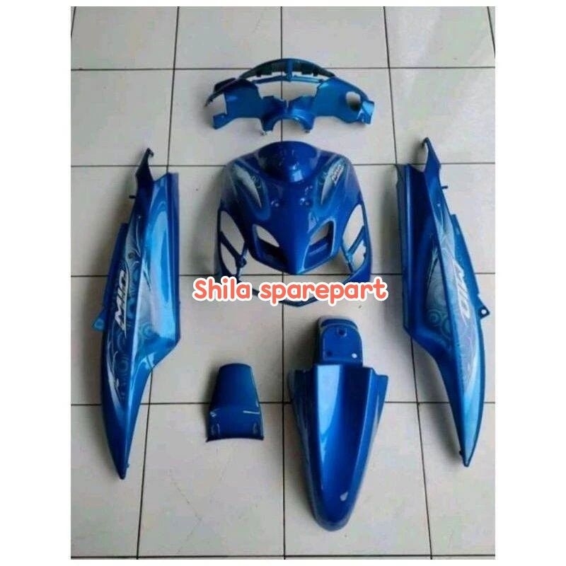 FULL SEPAKET BODY ALUS MIO NEW SMILE BIRU MUDA