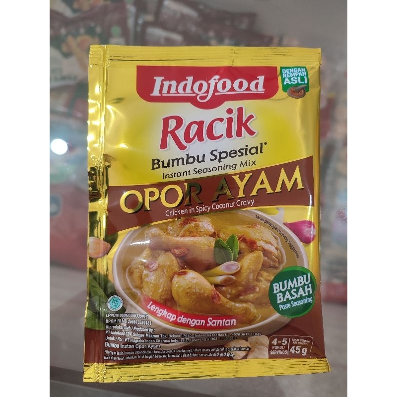 

Indofood Bumbu Racik Opor Ayam 45gr