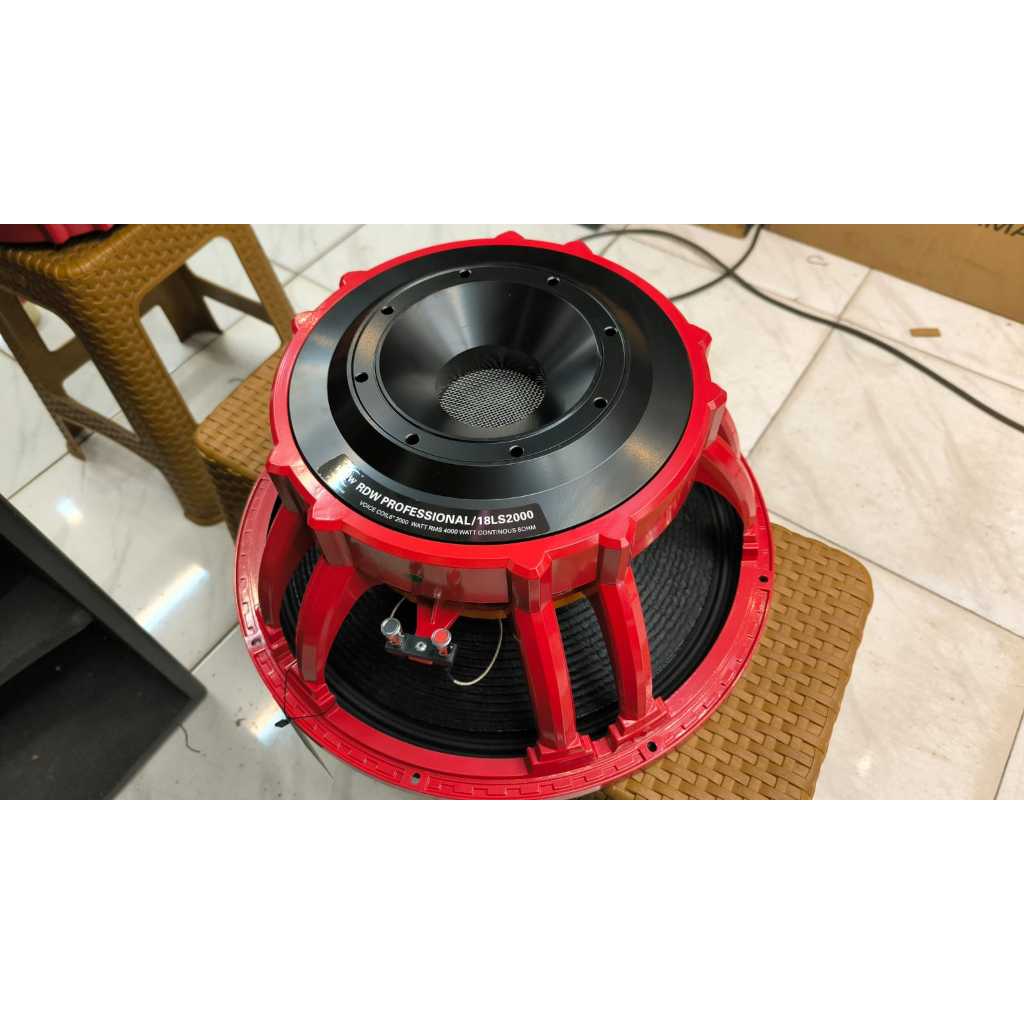 RDW 18LS2000 18" 2000 WATT VOICE COIL 6 inch 18LS 2000 18 LS2000