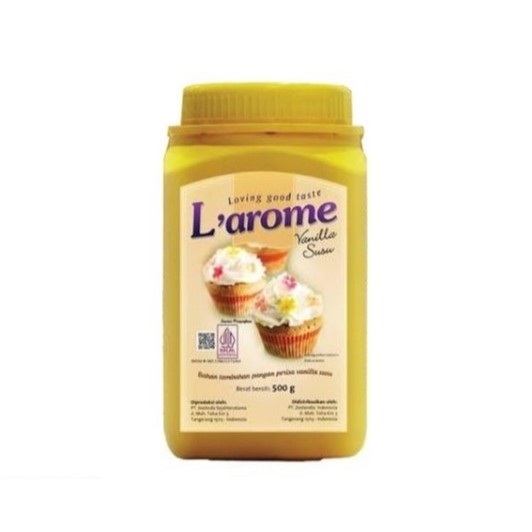 Larome Vanilla Susu Bubuk 500gr - Vanilla Milk Powder