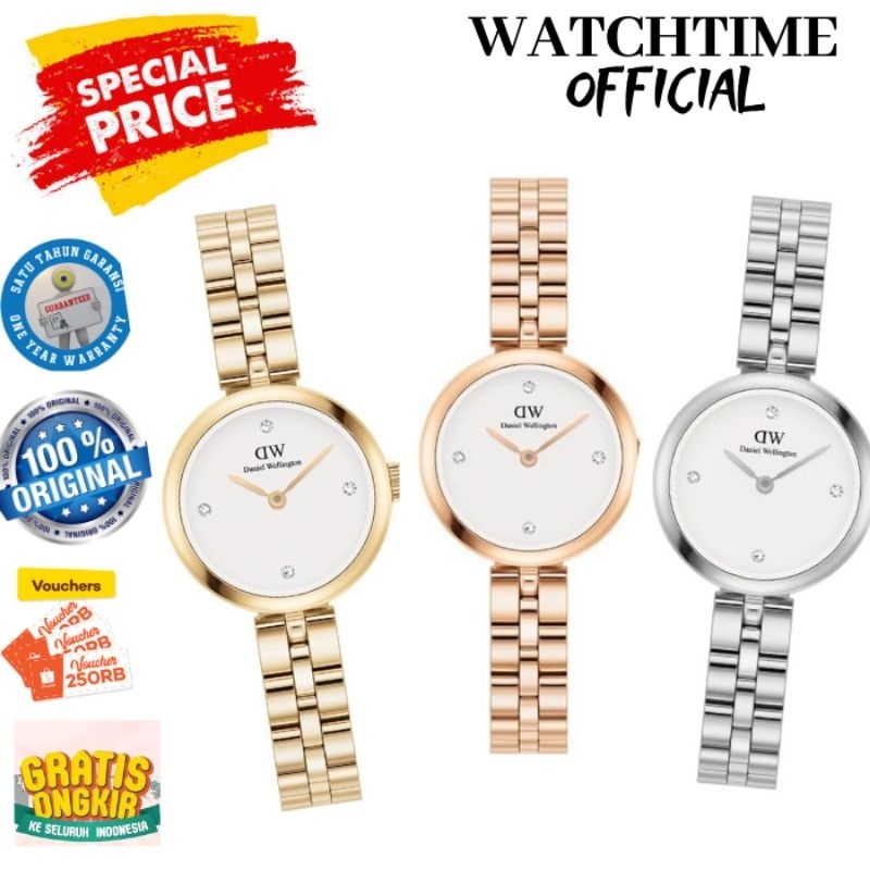 JAM TANGAN DW ORIGINAL WANITA ELAN SERIES ARLOJI CEWEK DANIEL WELLINGTON ORI