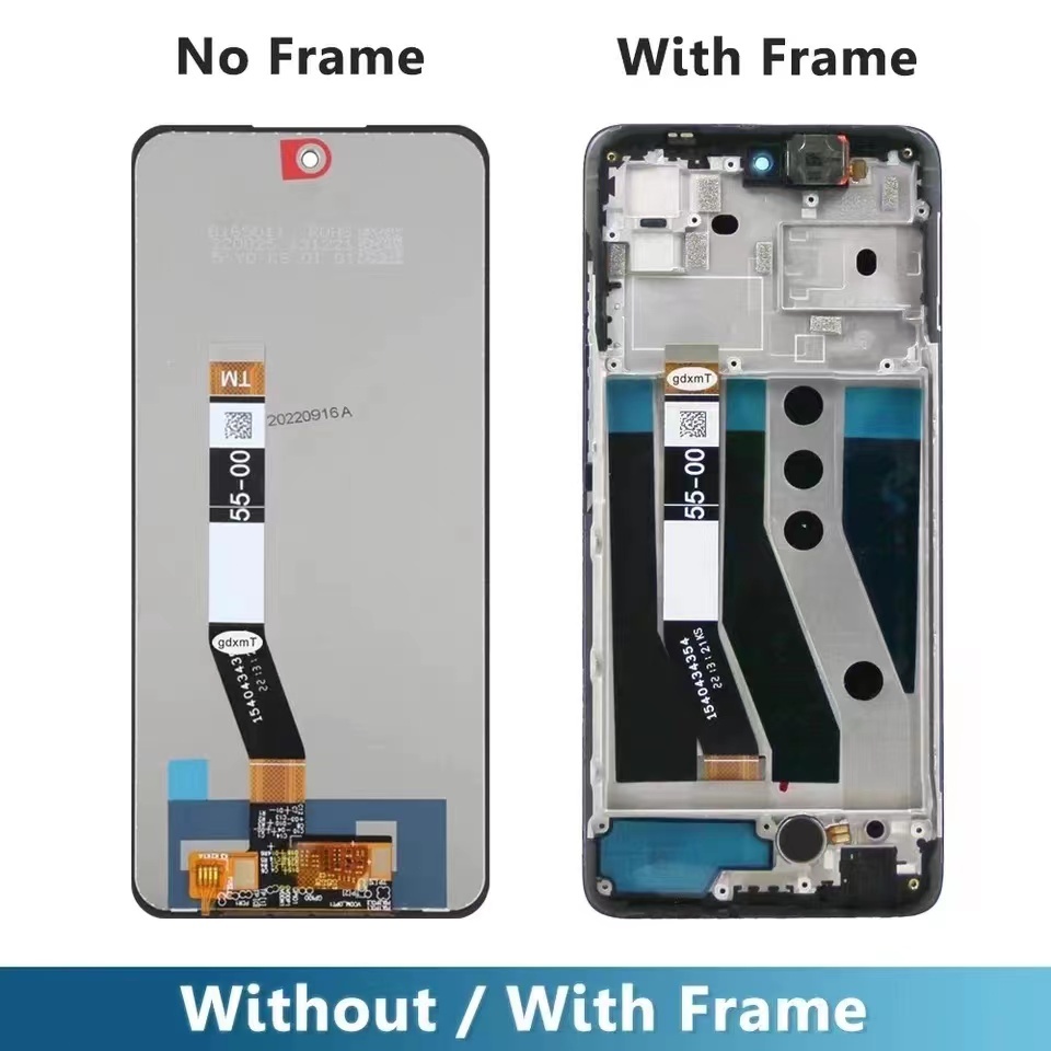 Suitable for Motorola MOTO G62 5G XT2223 framed screen assembly LCD display touch screen inside and 