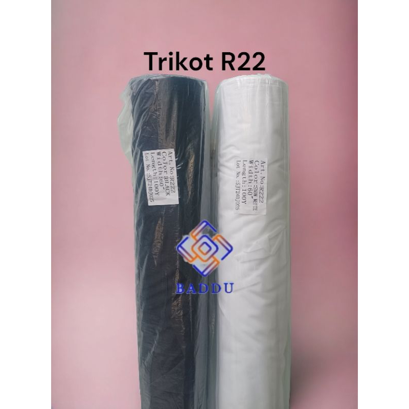 Trikot R22|Trikot R33 |Trikot Jepang | Trikot sutra/ harga per roll -+100 Yard