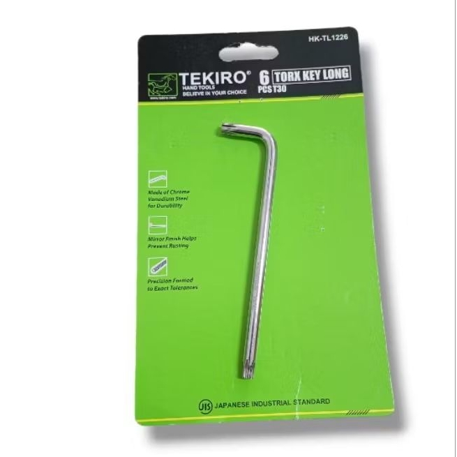 Kunci L Bintang Panjang Tekiro T30 T 30