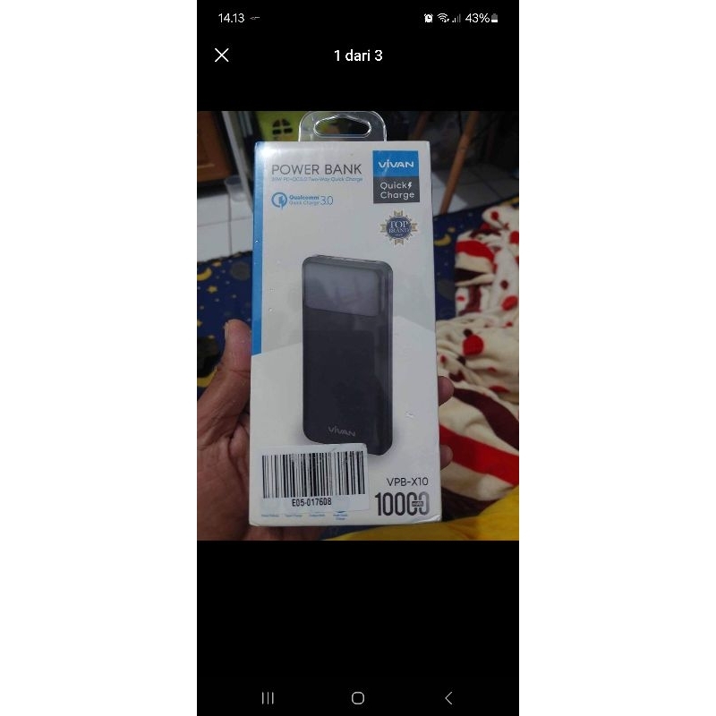 Power bank vivan 10000 Mah