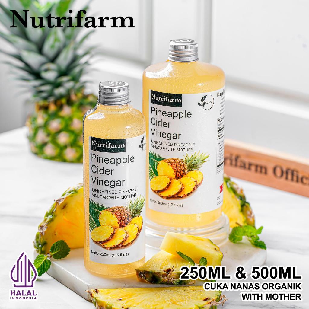 

CUKA NANAS 500 ML ORIGINAL WITH MOTHER / UNTUK DIET UNTUK WAJAH ORIGINAL ORGANIK BRAGG VINEGA SW HALAL / APPLE VINEGAR