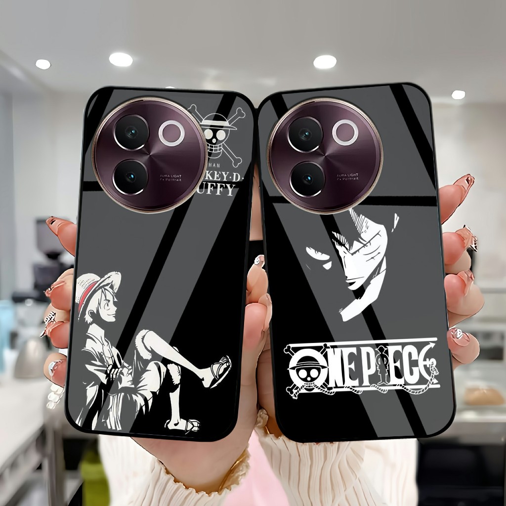 Softcase Kaca Vivo V30e Terbaru 2024 Full Cover Pelindung Kamera - Kesing Hp - Case Hp Vivo - GC 190