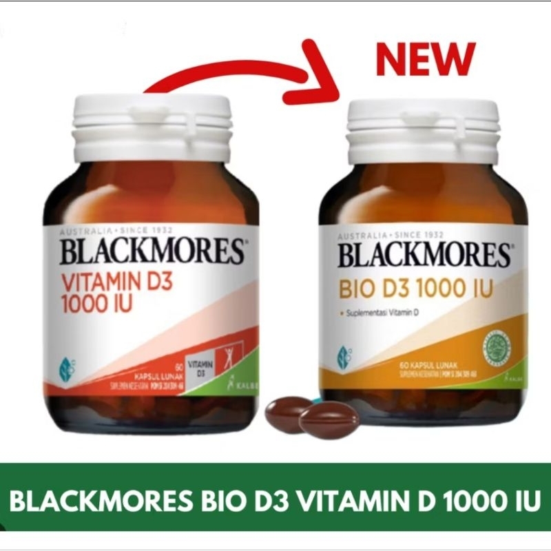Blackmores Vitamin D3 1000 IU - Bio D3 1000 IU