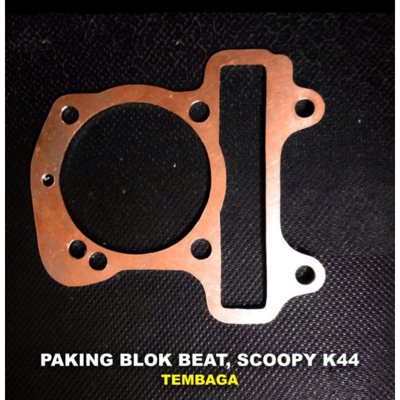 Paking blok beat fi K44 tembaga handmade manual non press Perpak blok beat fi K44 bahan tembaga pres