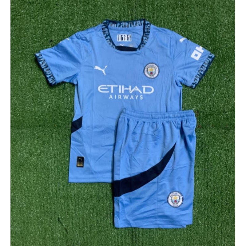 JERSEY BOLA CITY HOME KIDS 2024-2025 GRADE ORI IMPORT
