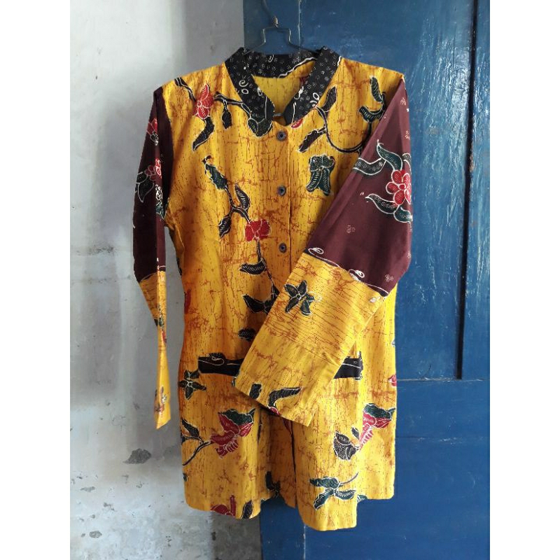 atasan batik wanita/preloved batik wanita/batik wanita pl/pl batik wanita