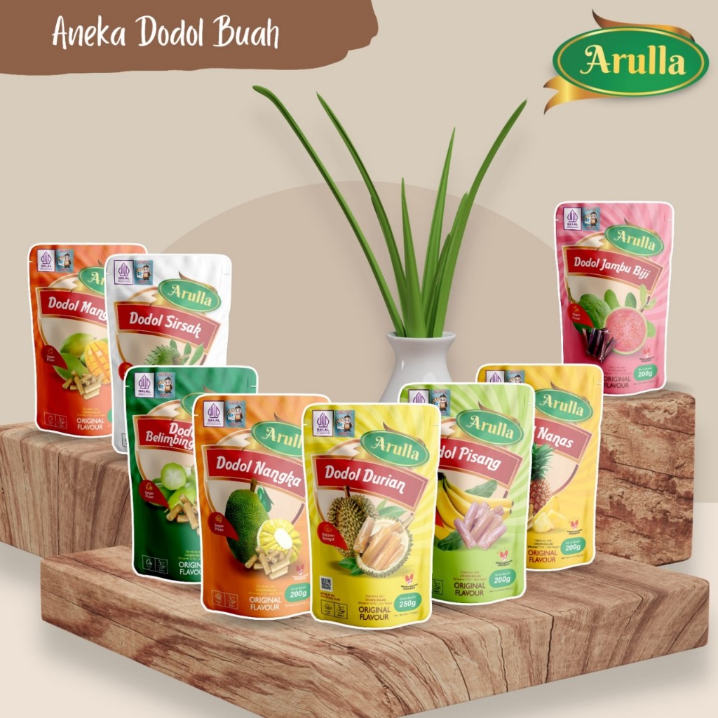 

Dodol Buah Arulla (Aneka Rasa)