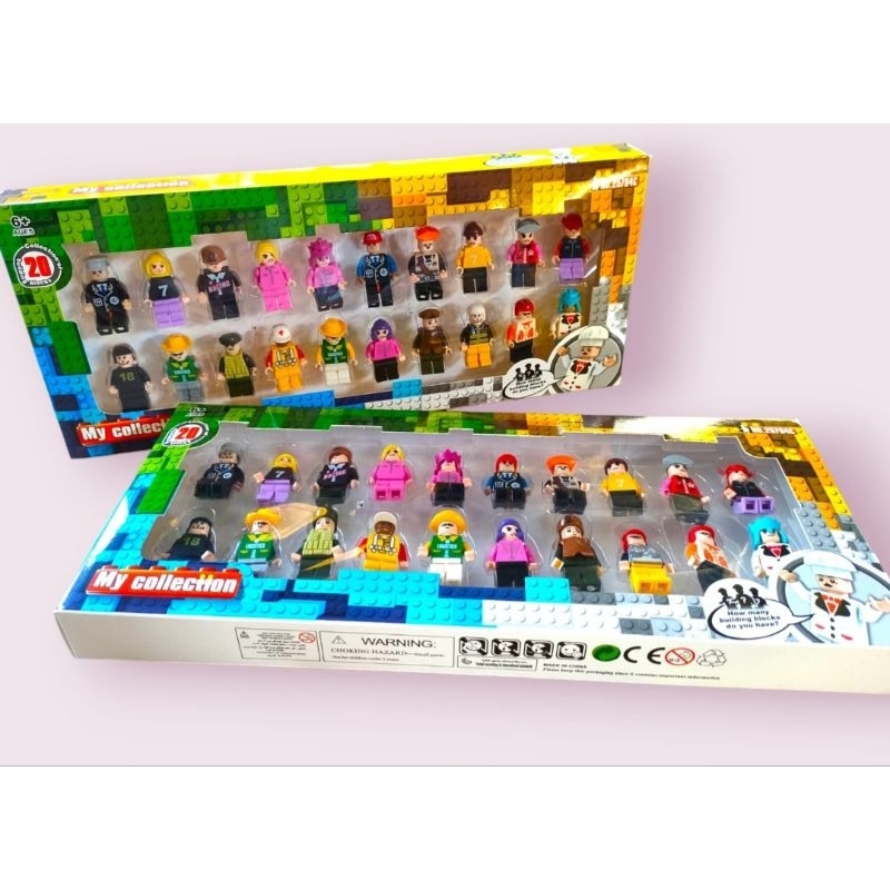 Mainan Anak Figure Building Block Lego Brick Minecraft / Block Minecraft / Lego Minecraft